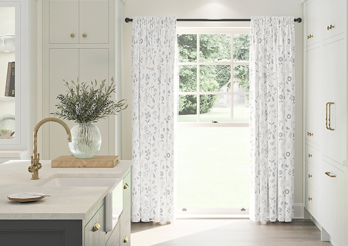 Floral Whimsy, Autumn - Made to Measure Curtains - Image 3